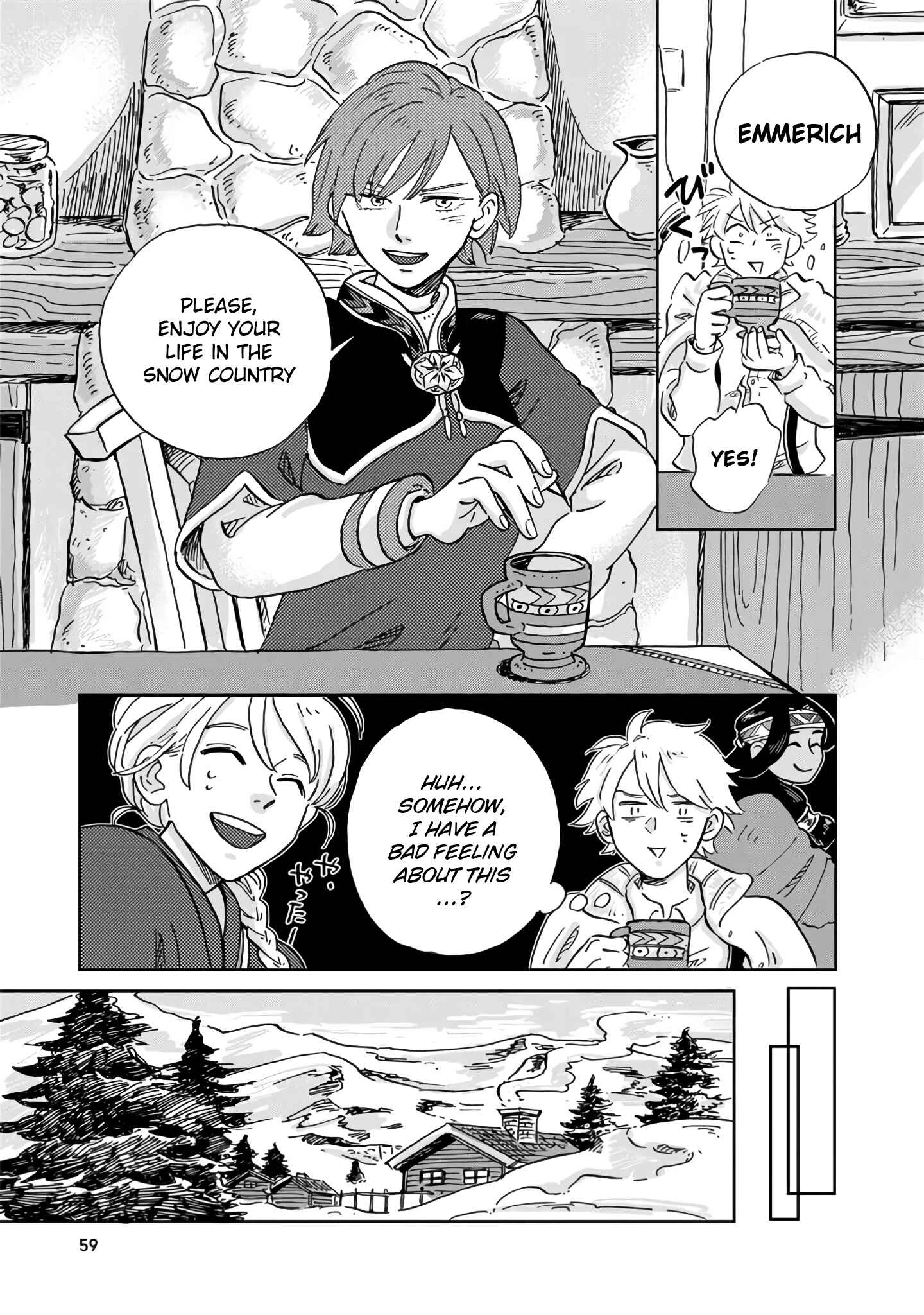 Hokuo Kizoku to Moukinzuma no Yukiguni Karigurashi Chapter 14 - Page 10