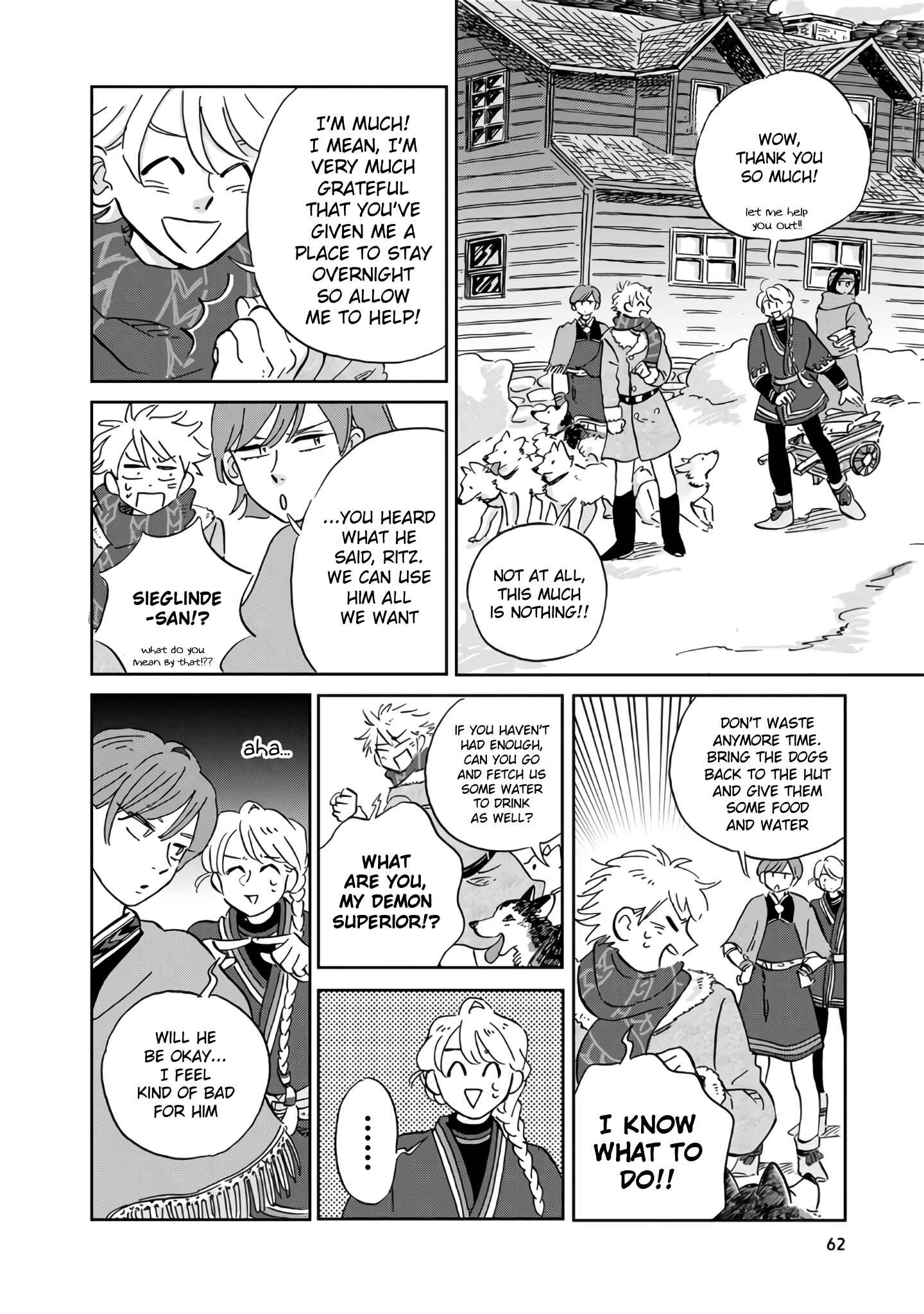Hokuo Kizoku to Moukinzuma no Yukiguni Karigurashi Chapter 14 - Page 13