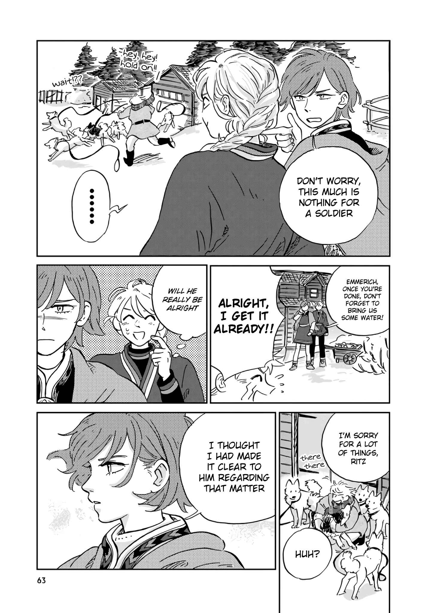 Hokuo Kizoku to Moukinzuma no Yukiguni Karigurashi Chapter 14 - Page 14
