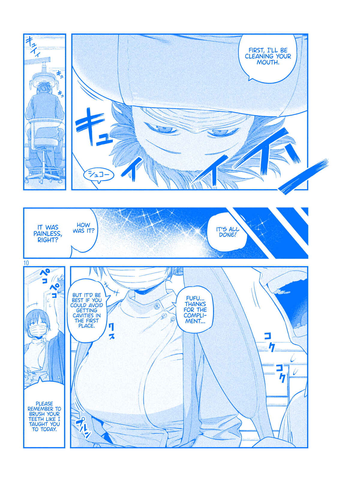 Getsuyoubi no Tawawa (Blue) (Fan Colored) Chapter 39 - Page 10