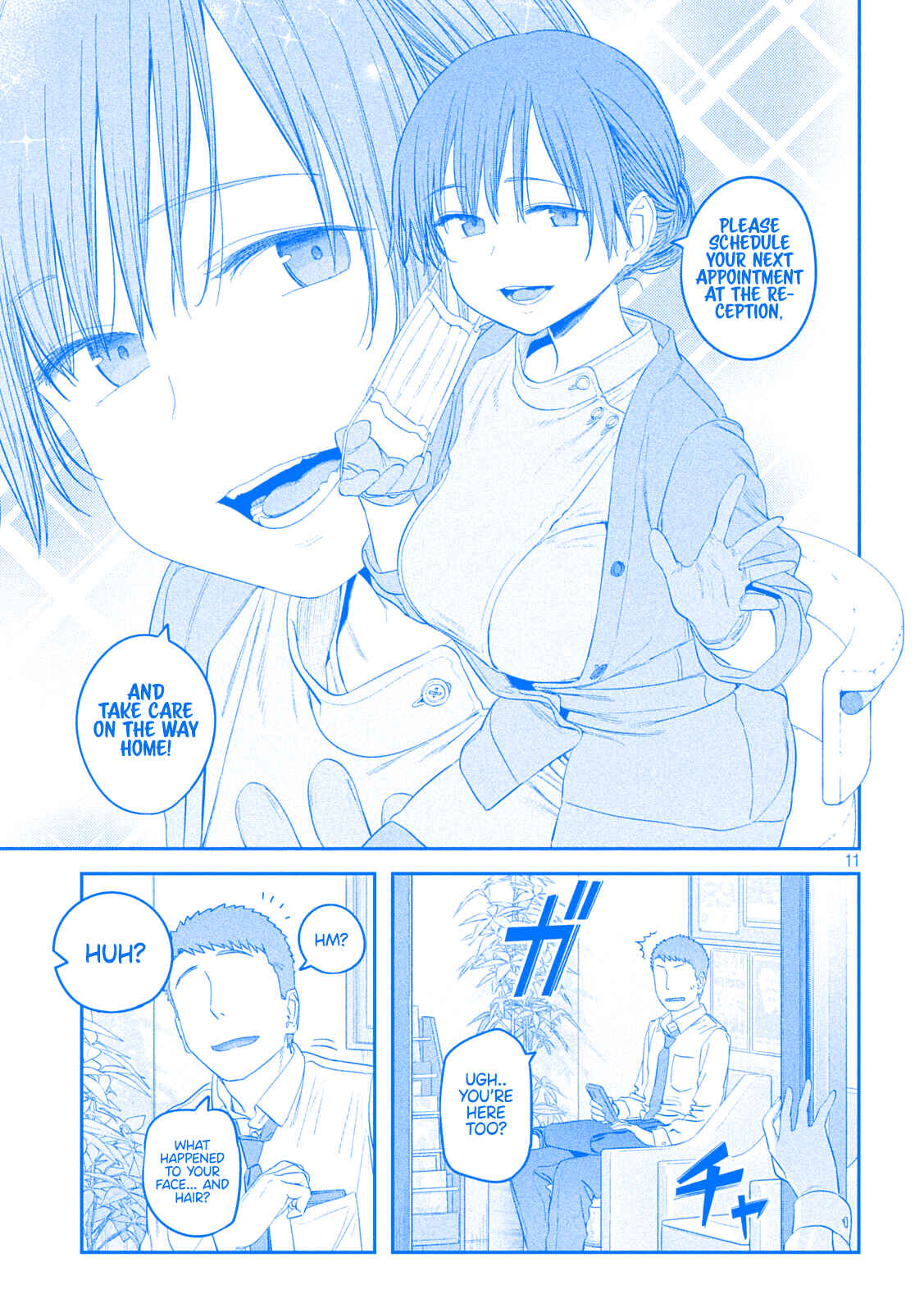 Getsuyoubi no Tawawa (Blue) (Fan Colored) Chapter 39 - Page 11