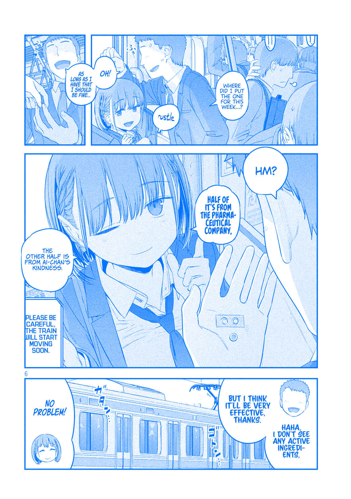 Getsuyoubi no Tawawa (Blue) (Fan Colored) Chapter 39 - Page 6