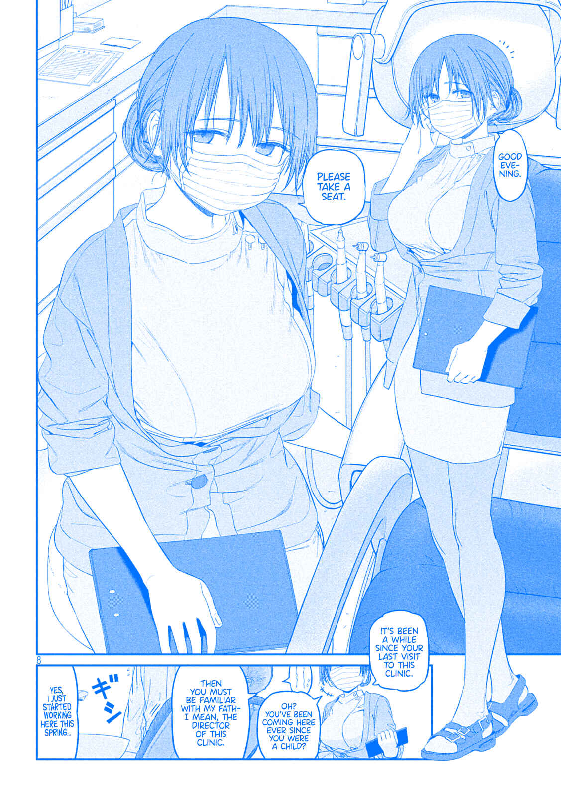 Getsuyoubi no Tawawa (Blue) (Fan Colored) Chapter 39 - Page 8