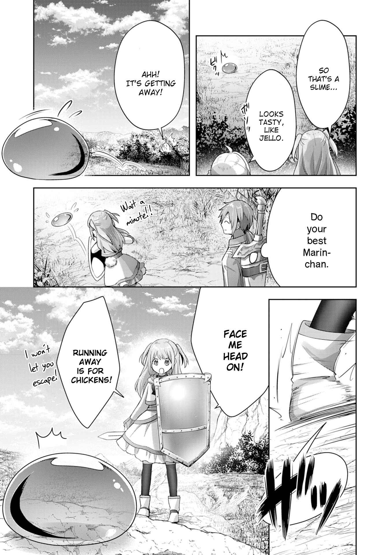 Uketsukejou ni Kokuhaku Shitakute Guild ni Kayoitsumetara Eiyuu ni Natteta Chapter 11 - Page 21