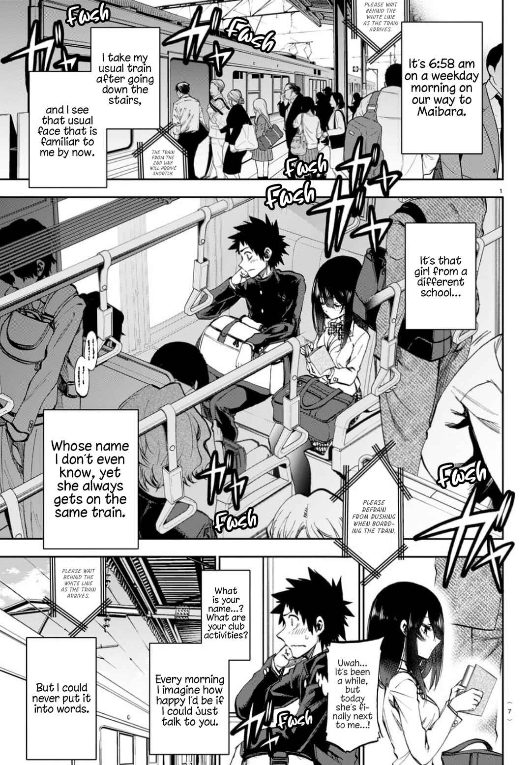 Kesa mo Yuraretemasu Chapter 1 - Page 3
