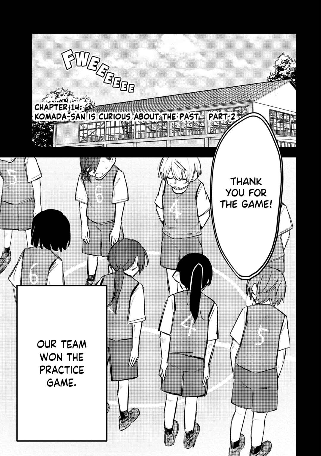 Komada-san wo Komarasetai Chapter 14 - Page 1