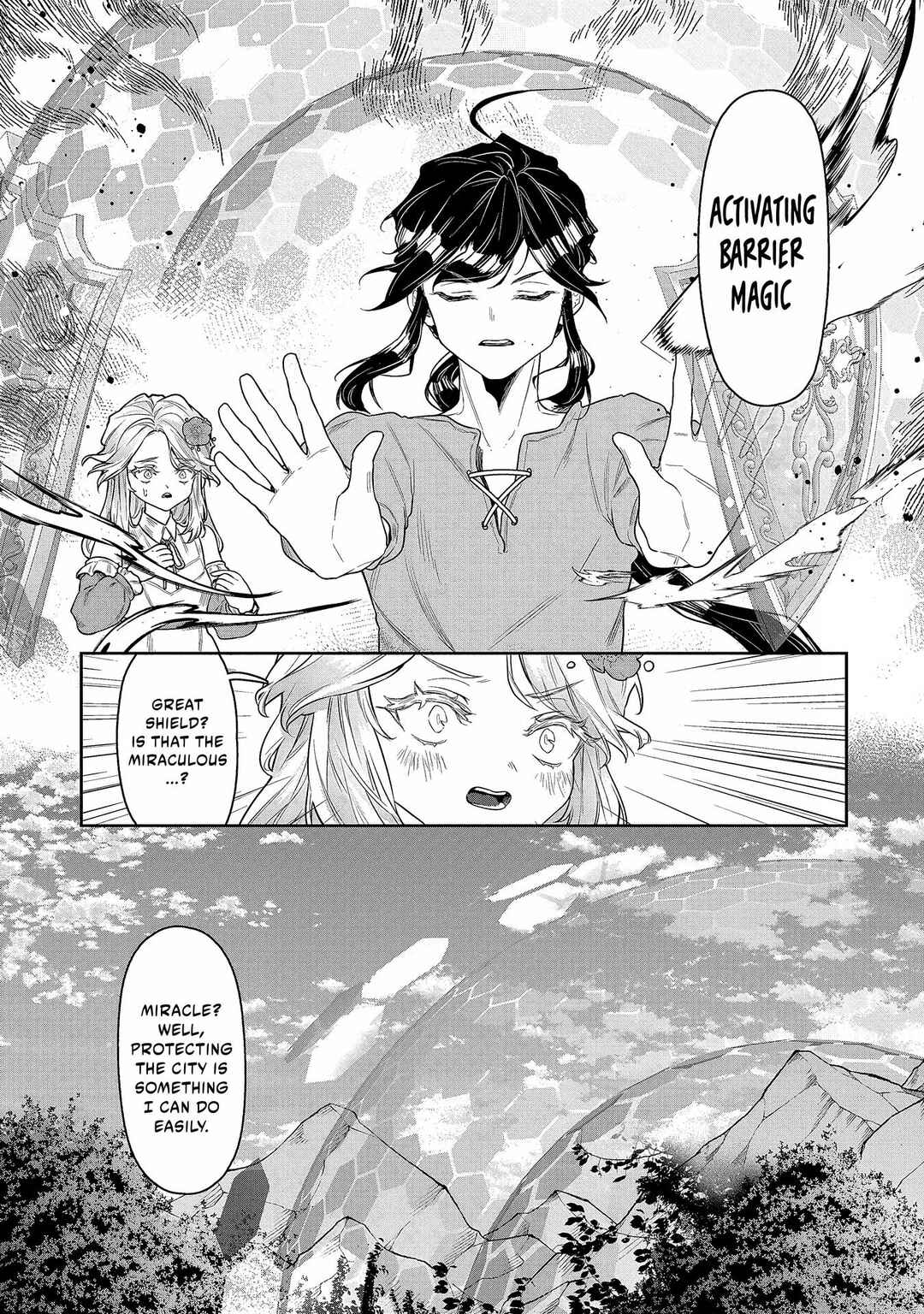 Kuni ni Saikyou no Barrier wo Hattara Heiwa ni Narisugite Tsuihousaremashita ~Ore no Mahou ga Yabasugite, Bijo to Mazoku ni Kakomarerun da ga!?~ Chapter 3 - Page 29