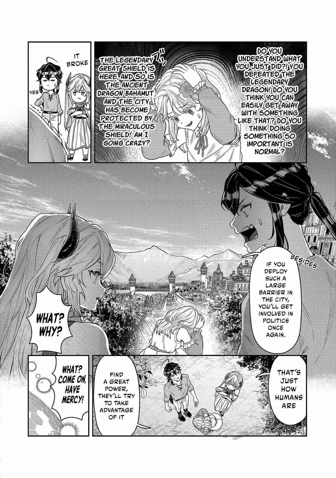 Kuni ni Saikyou no Barrier wo Hattara Heiwa ni Narisugite Tsuihousaremashita ~Ore no Mahou ga Yabasugite, Bijo to Mazoku ni Kakomarerun da ga!?~ Chapter 3 - Page 33