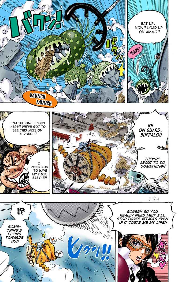 One Piece (Official Colored) Chapter 695 - Page 12