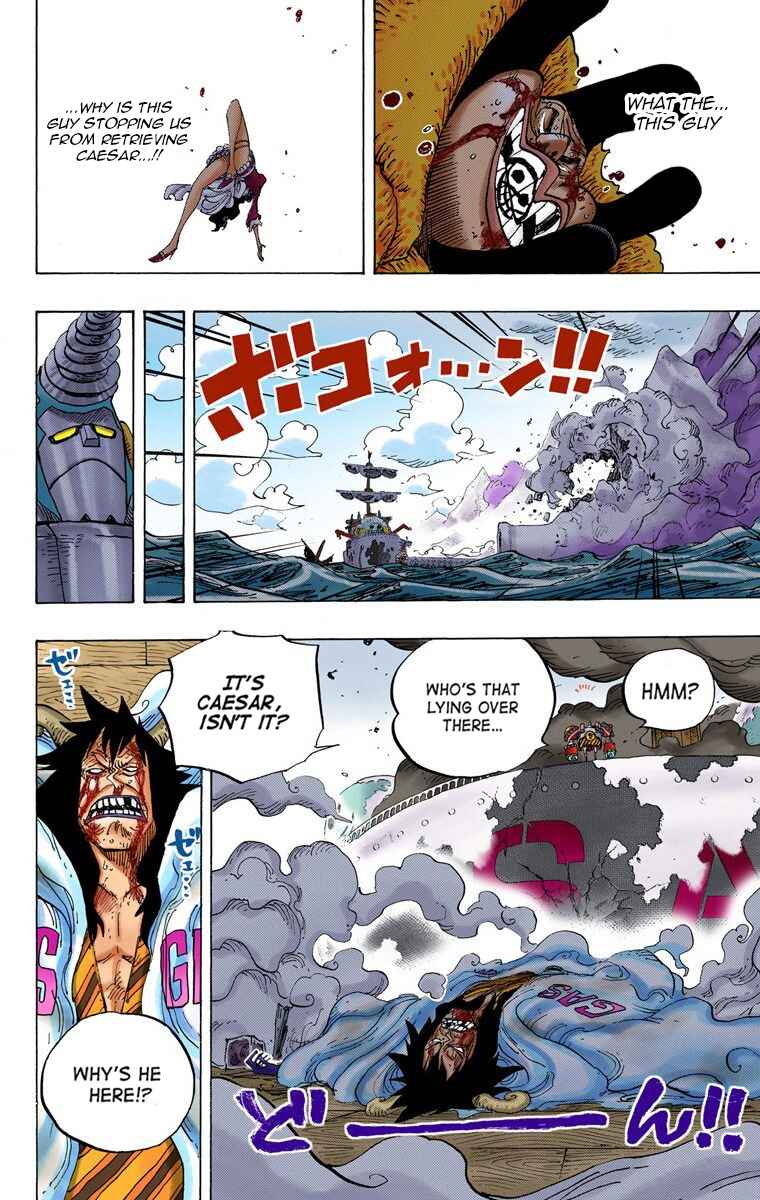One Piece (Official Colored) Chapter 695 - Page 6