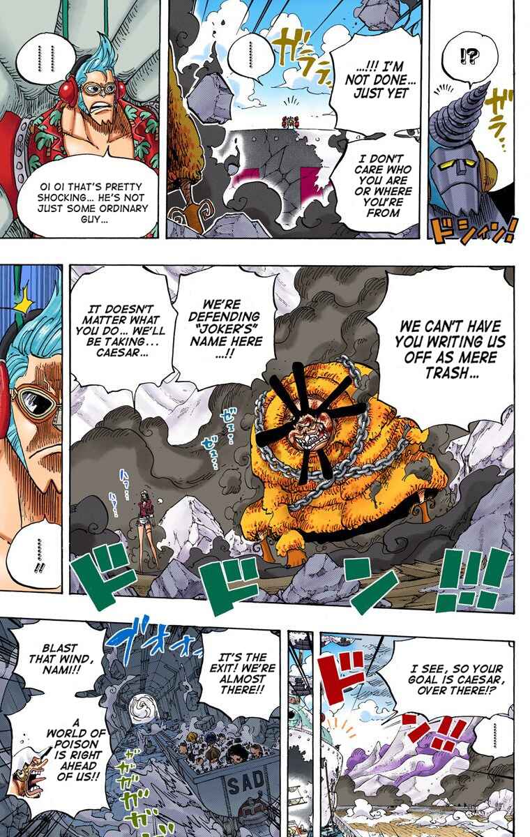 One Piece (Official Colored) Chapter 695 - Page 7