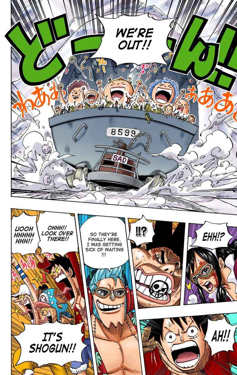 One Piece (Official Colored) Chapter 695 - Page 8