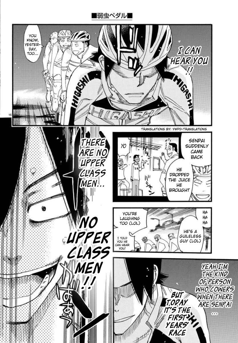 Yowamushi Pedal Chapter 696 - Page 15