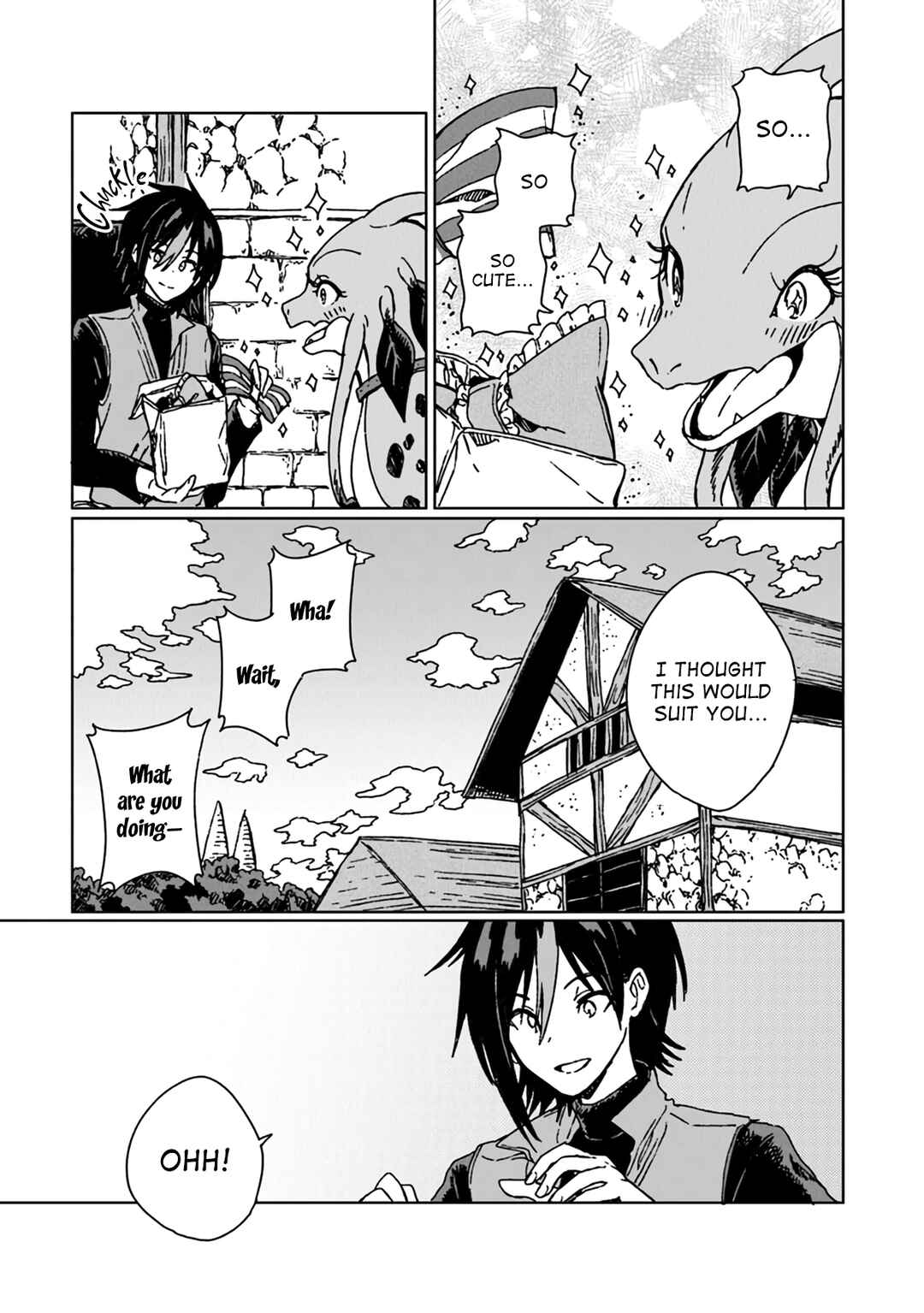 S-kyuu Guild wo Tsuihousareta kedo, Jitsu wa Ore dake Dragon no Kotoba ga Wakaru no de, Kidzuita Toki ni wa Ryuu Kishi no Chouten wo Kiwametemashita. Chapter 8 - Page 30
