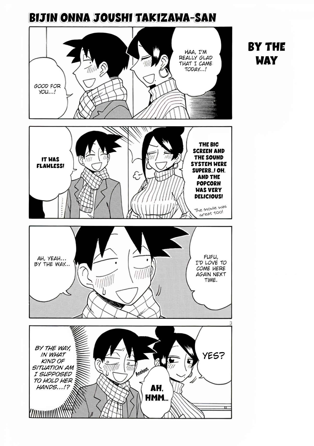 Bijin Onna Joushi Takizawa-san Chapter 109 - Page 3