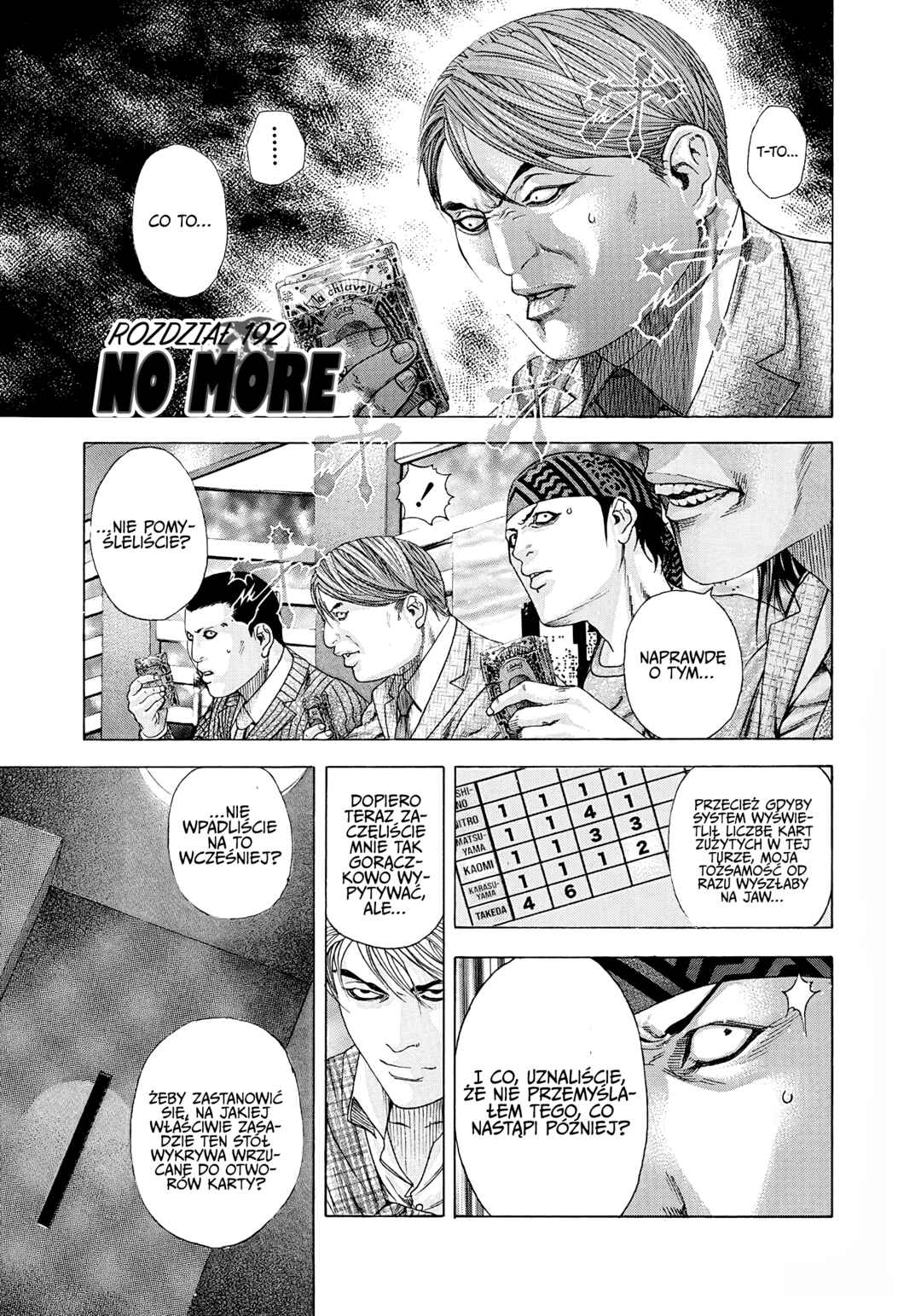 Usogui Chapter 192 - Page 1