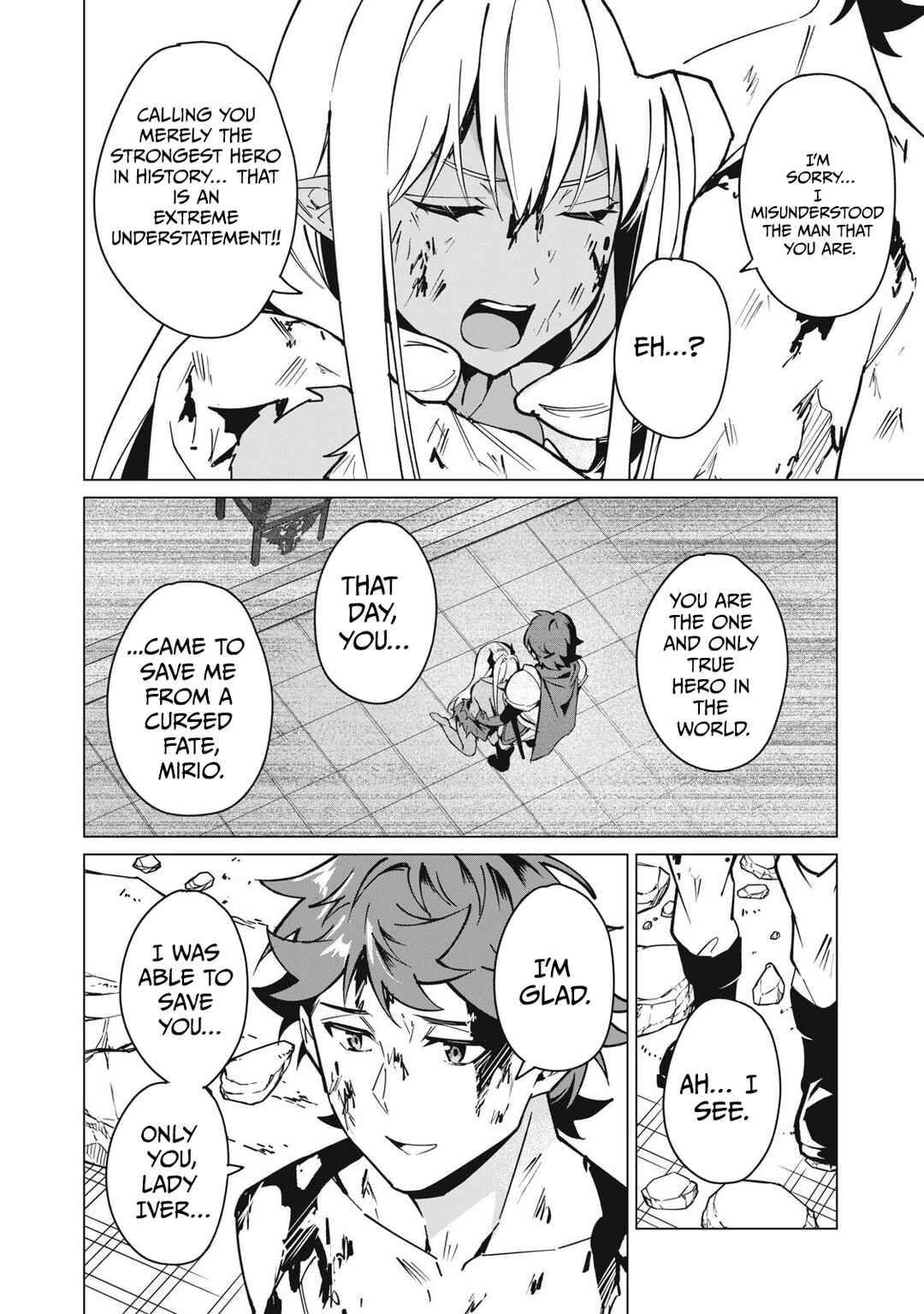 Biryuu Enshoutan ~Jikokouteikan ga Gekitei na Dragon-kyuu Bishoujo Maou wo, Yuusha ga Icharabu de Taijisuru Ohanashi~ Chapter 55 - Page 5