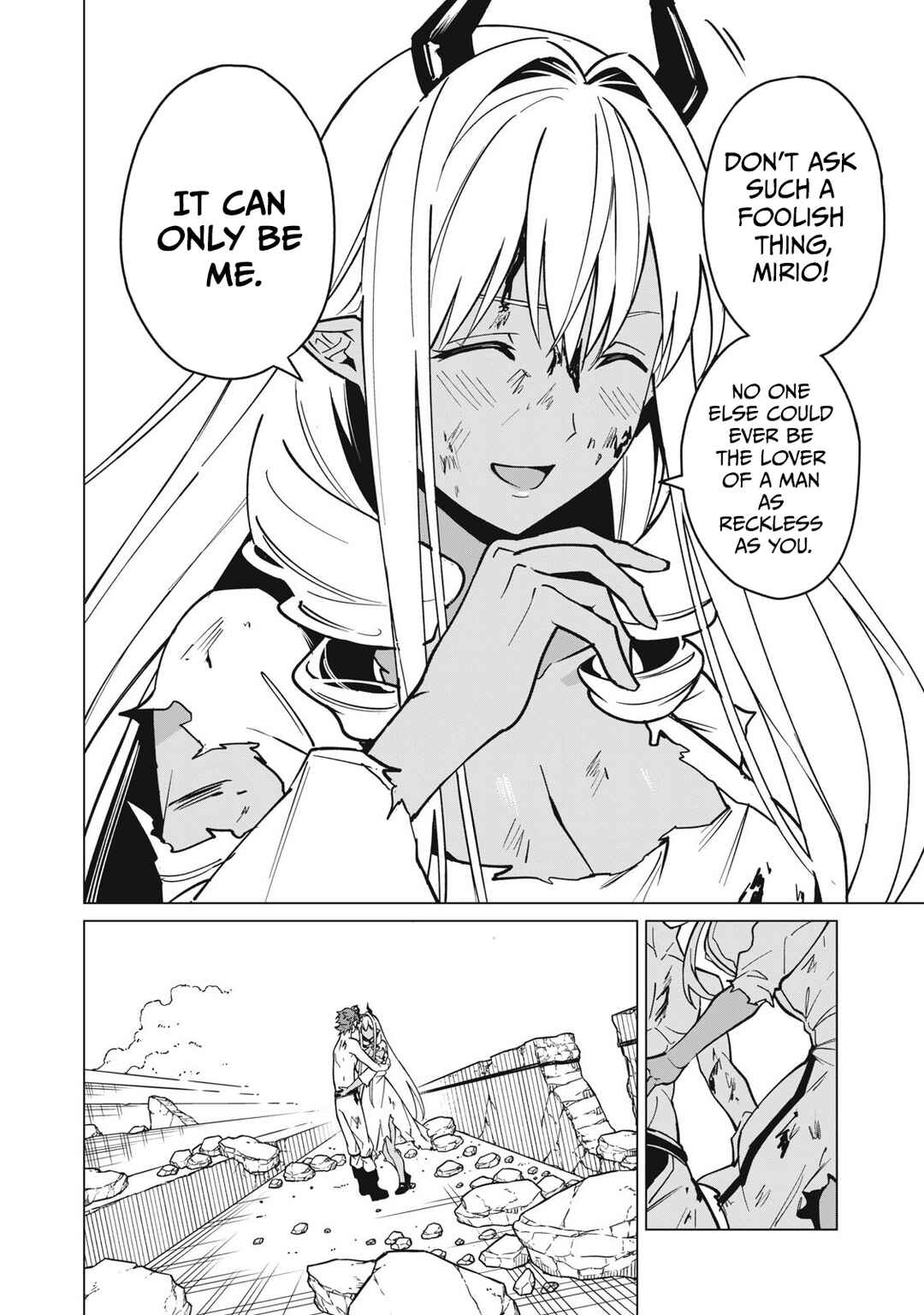 Biryuu Enshoutan ~Jikokouteikan ga Gekitei na Dragon-kyuu Bishoujo Maou wo, Yuusha ga Icharabu de Taijisuru Ohanashi~ Chapter 55 - Page 9