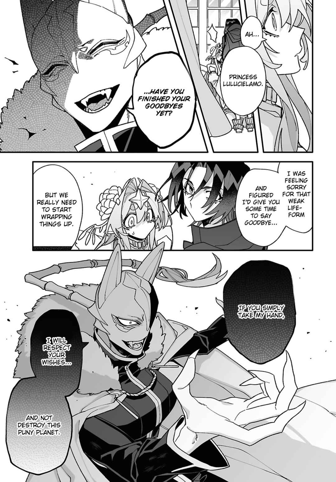 Chou Shin-Uchuu Yori Ai wo Komete Chapter 10 - Page 22