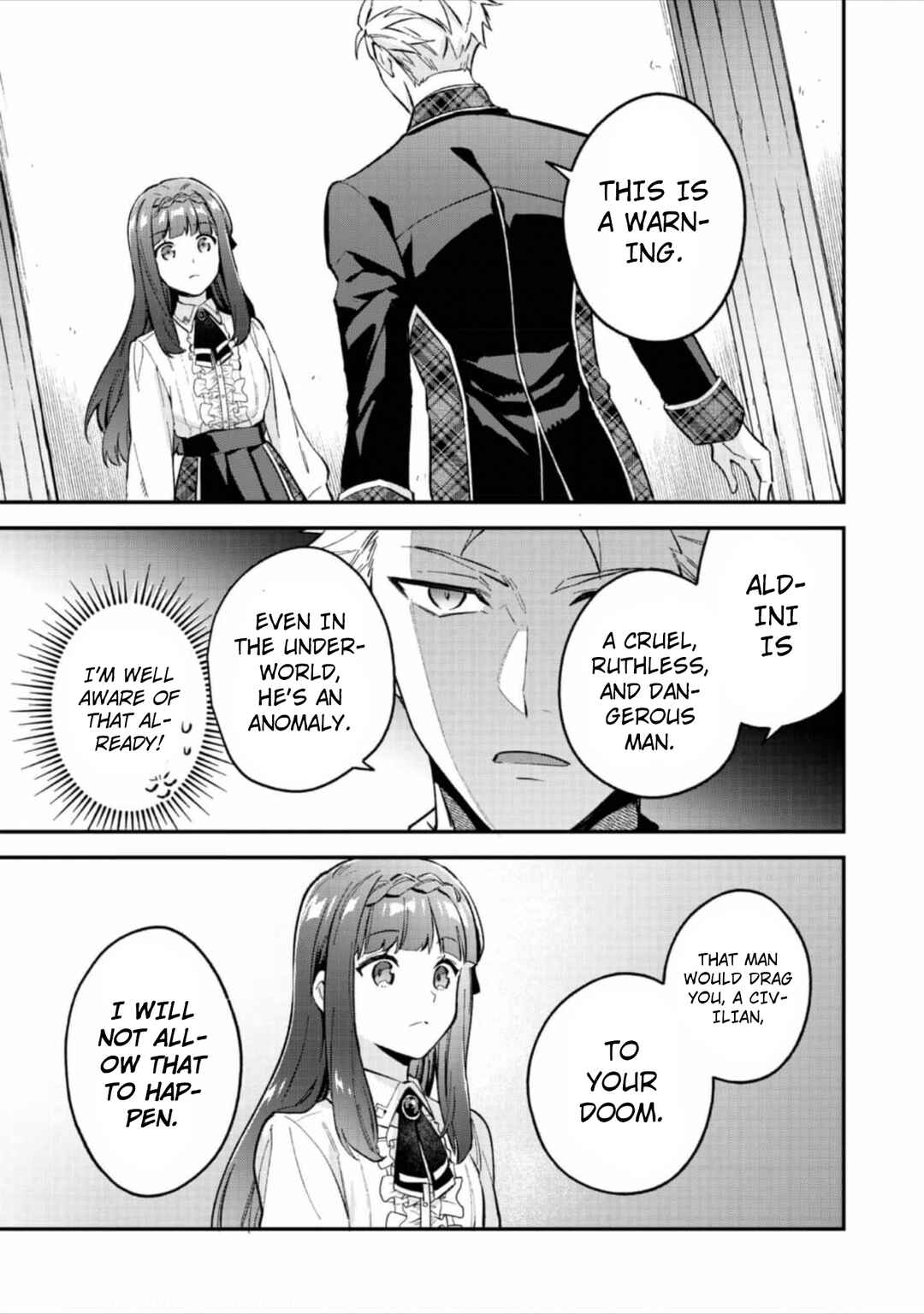 Akutou Ikka no Mana Musume, Tensei Saki mo Otome Game no Gokudou Reijou deshita Chapter 6 - Page 10