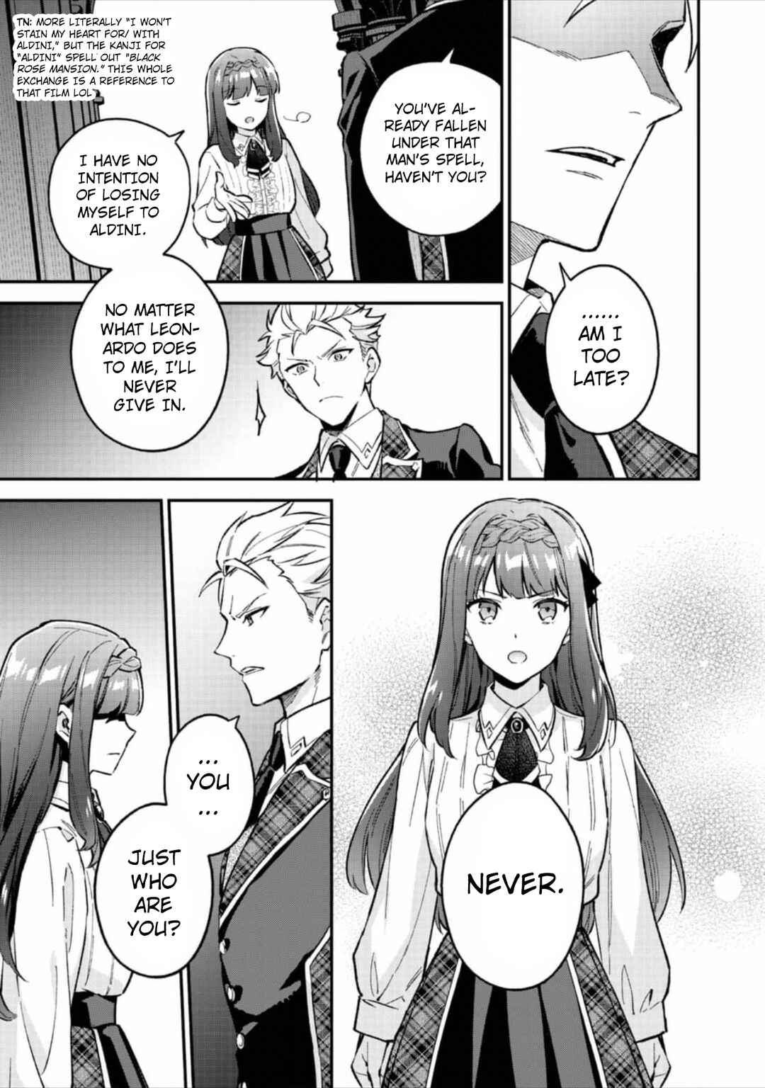 Akutou Ikka no Mana Musume, Tensei Saki mo Otome Game no Gokudou Reijou deshita Chapter 6 - Page 14