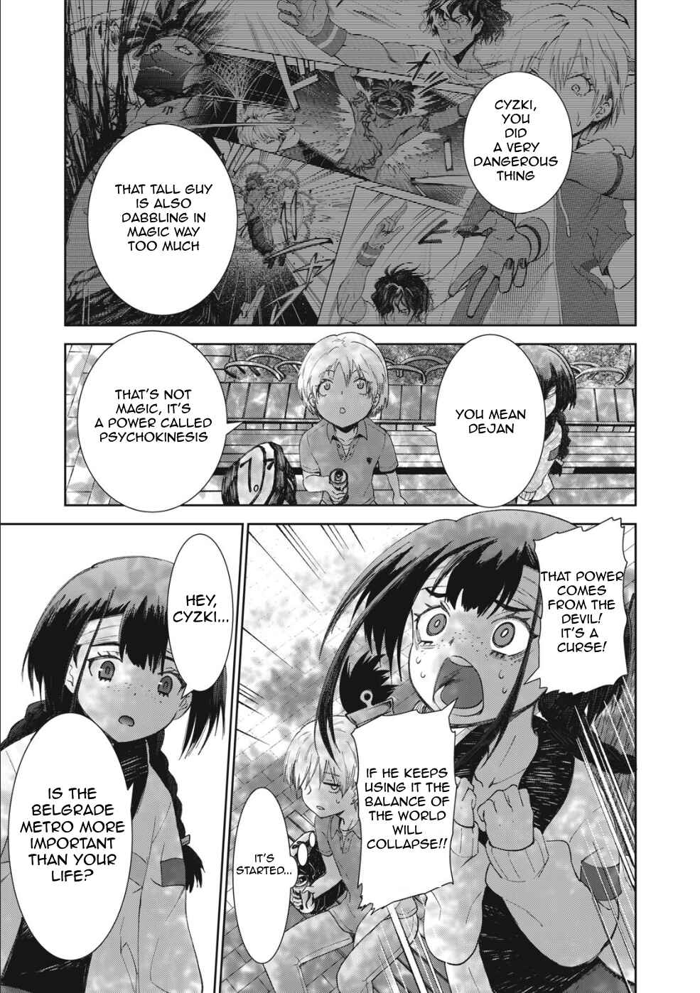 Belgrade Metro no Kodomotachi Chapter 3 - Page 17