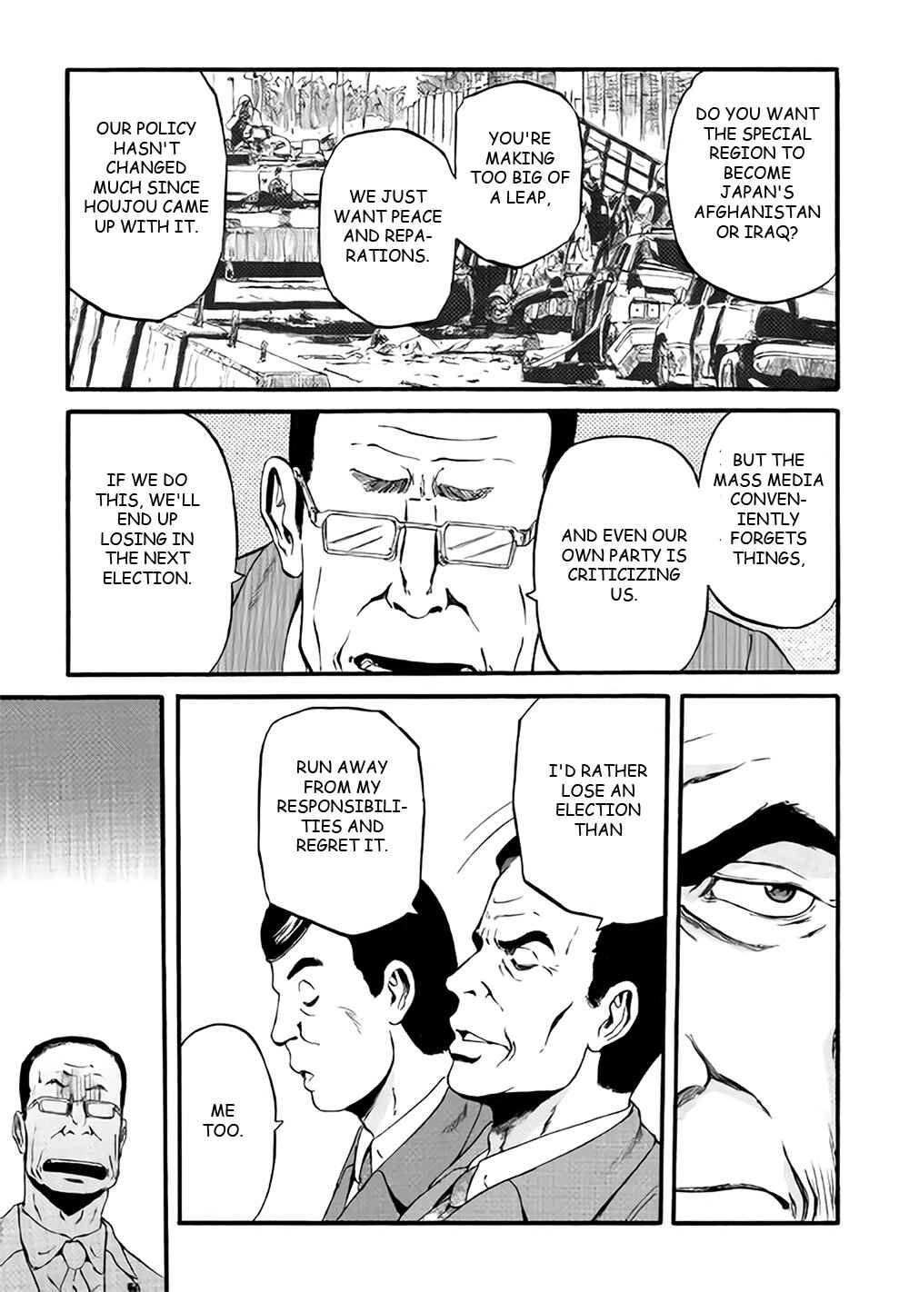 GATE - Jieitai Kanochi nite, Kaku Tatakaeri Chapter 65 - Page 30