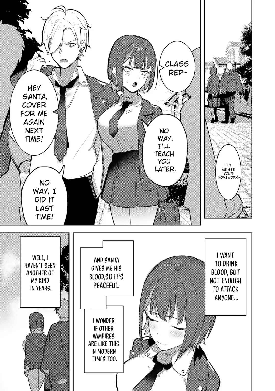 Kyuuketsuki-san wa Chitoraretai Chapter 1 - Page 10