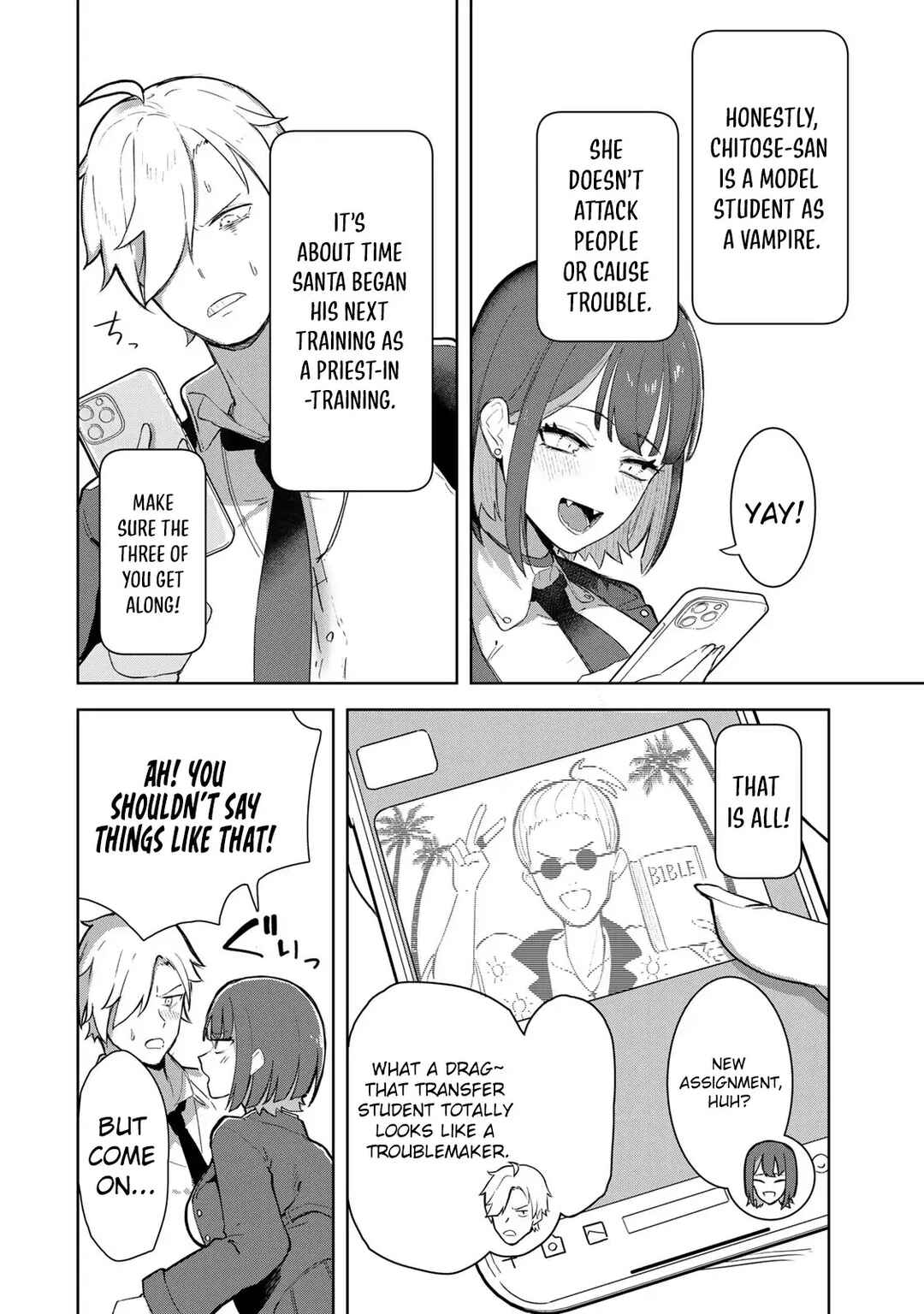 Kyuuketsuki-san wa Chitoraretai Chapter 1 - Page 13