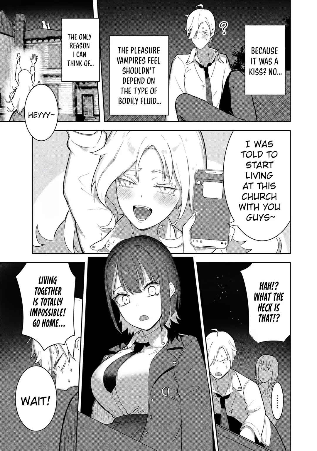 Kyuuketsuki-san wa Chitoraretai Chapter 1 - Page 34