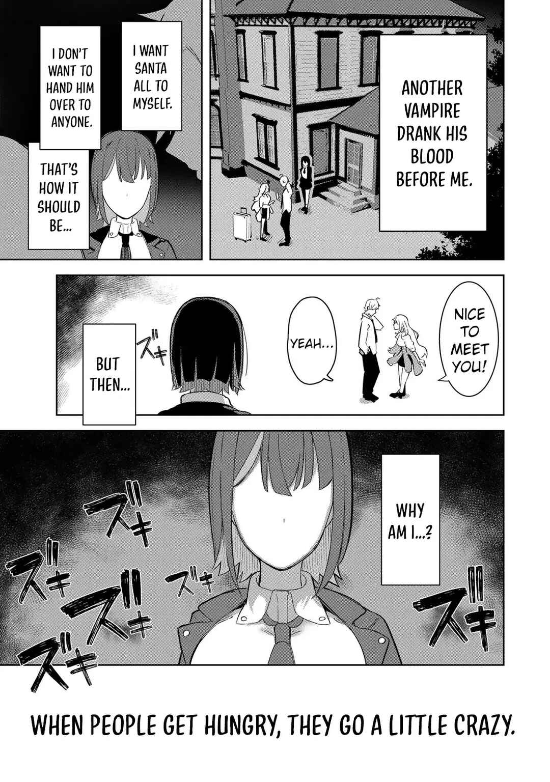 Kyuuketsuki-san wa Chitoraretai Chapter 1 - Page 36