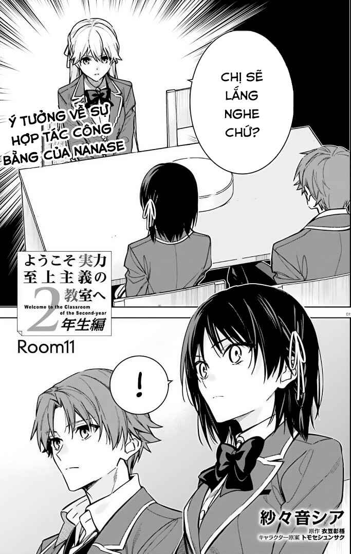 Youkoso Jitsuryoku Shijou Shugi no Kyoushitsu e: 2-nensei-hen Chapter 11 - Page 1