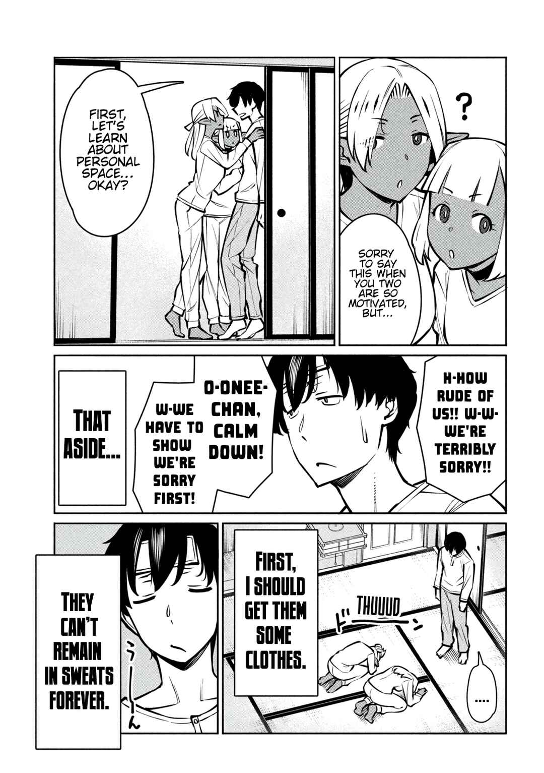 Jashin no Mago - Dark Elf Shimai to Sugosu Isekai Hikikomori Seikatsu Chapter 3 - Page 11
