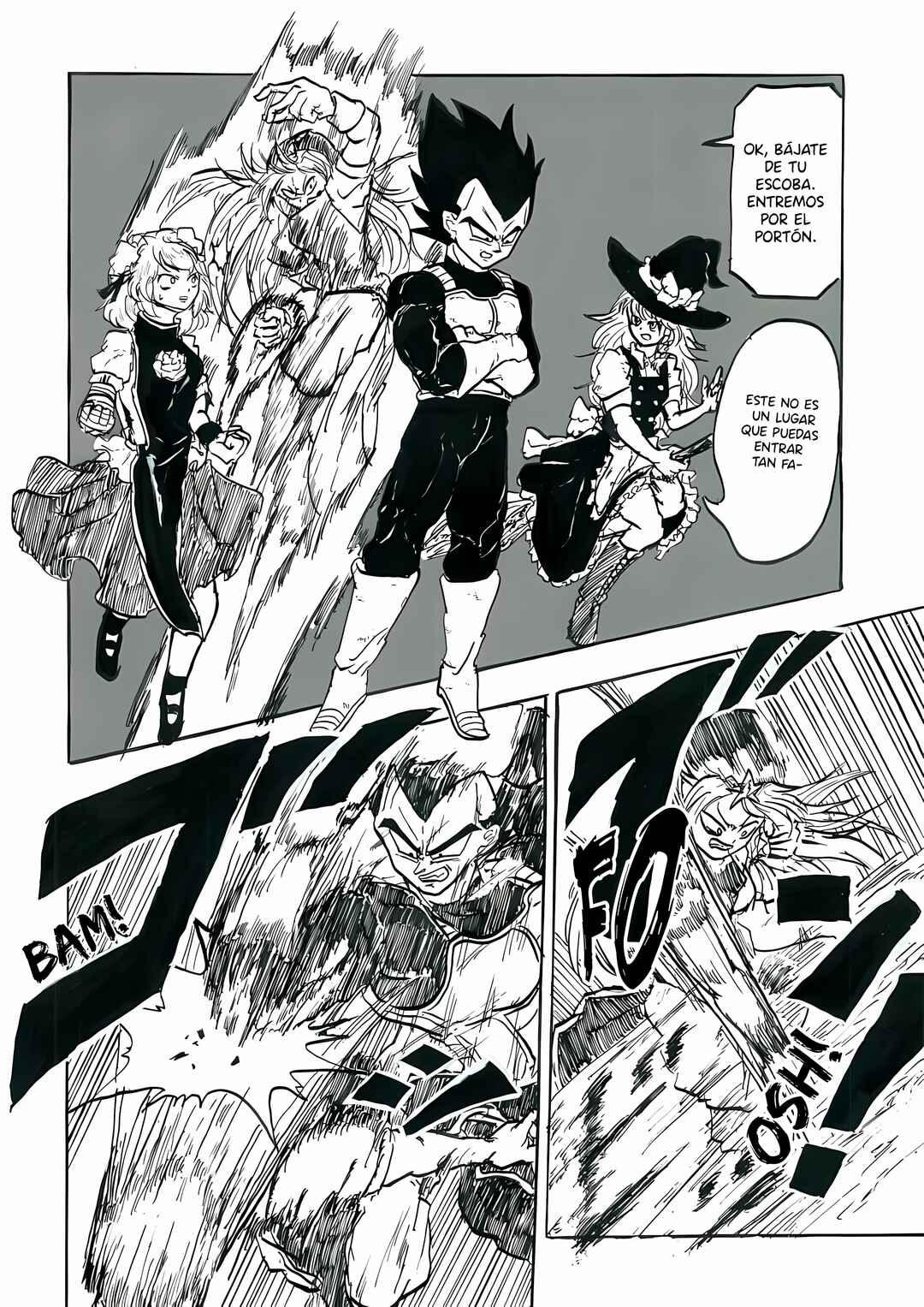 Touhou & Dragon Ball - EAST VEGETA (Doujinshi) Chapter 6 - Page 5