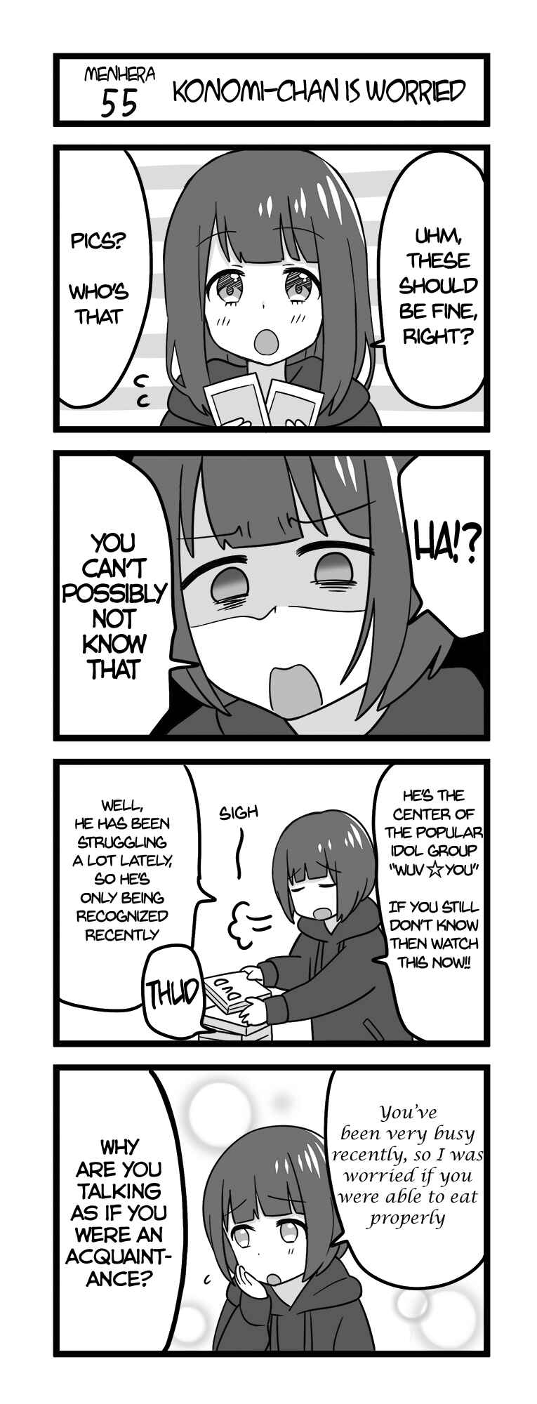 Menhera Shoujo Kurumi-chan Chapter 55 - Page 1