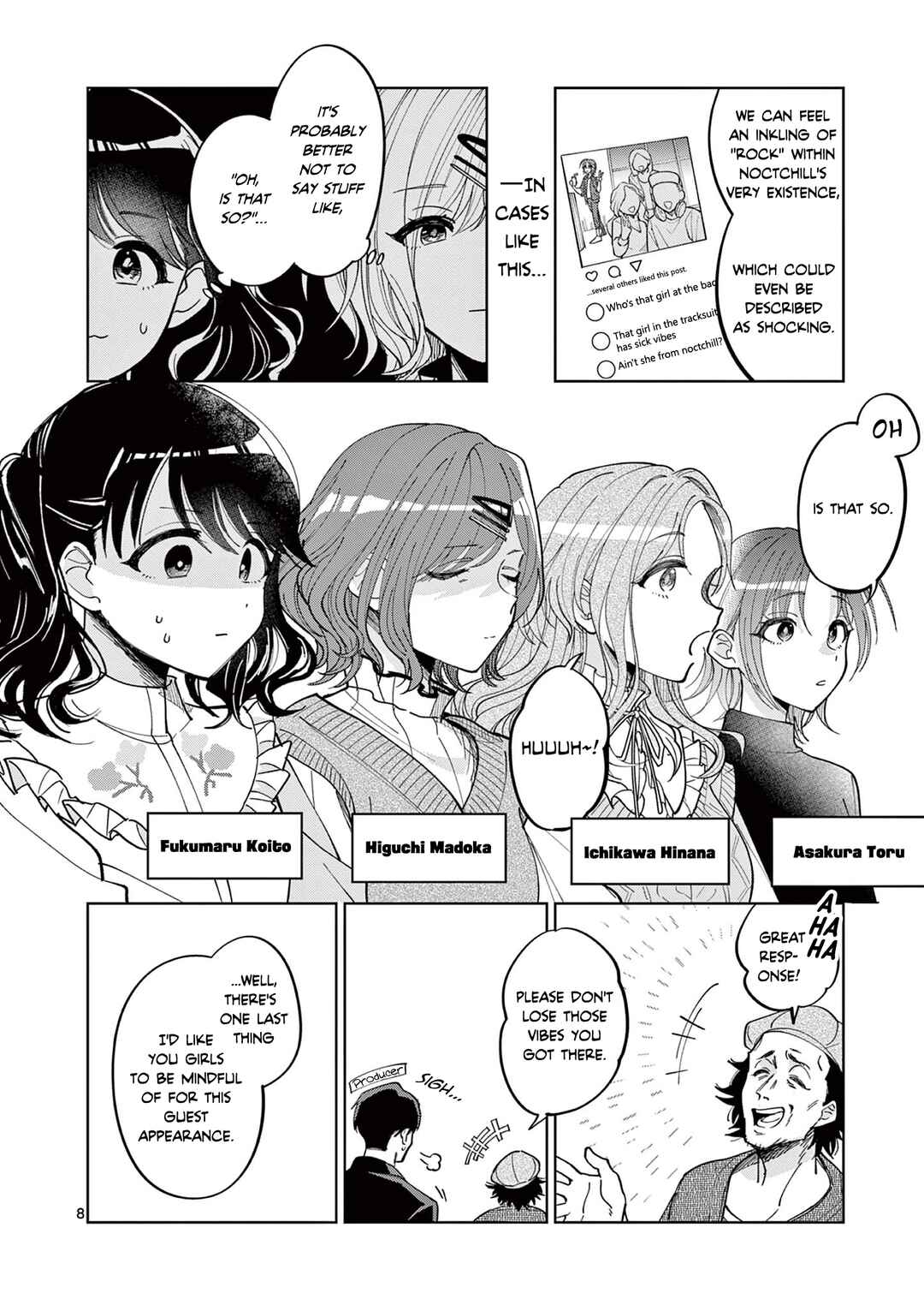 THE iDOLM@STER: Shiny Colors - Hazuki's Shinography Chapter 2.1 - Page 8