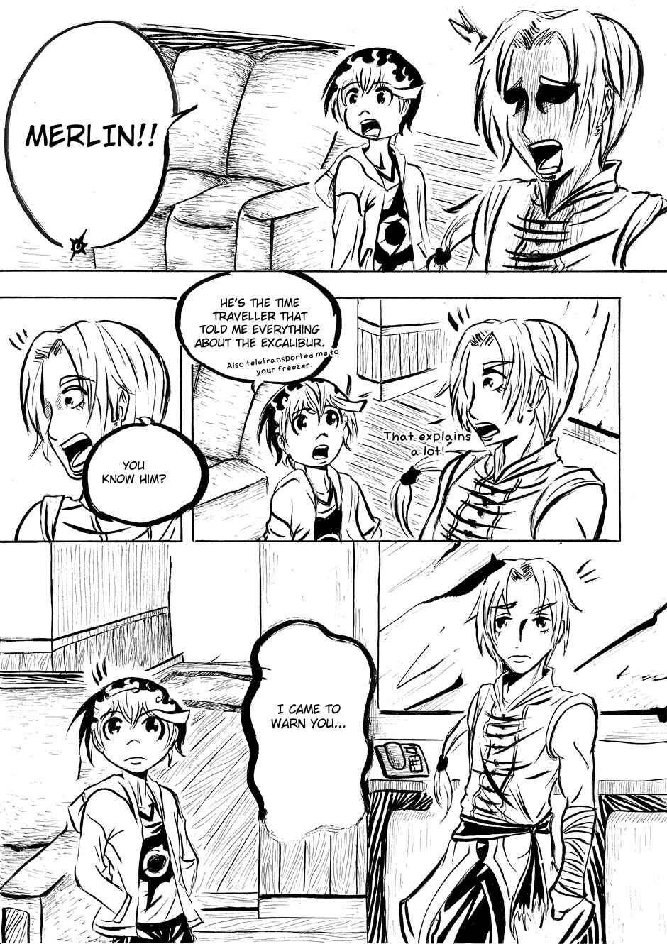 Arthur and the Sun Chapter 2 - Page 12