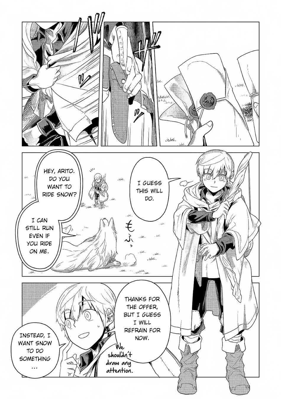 Mofumofu to Isekai Slow Life wo Mezashimasu! Chapter 3 - Page 46