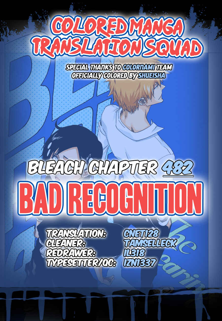 Bleach (Official Colored) Chapter 482 - Page 1