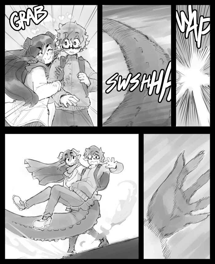 My Childhood Friend Is A Dragon Who's Embarrassed About the Size Of Her Tail Chapter 9 - Page 3