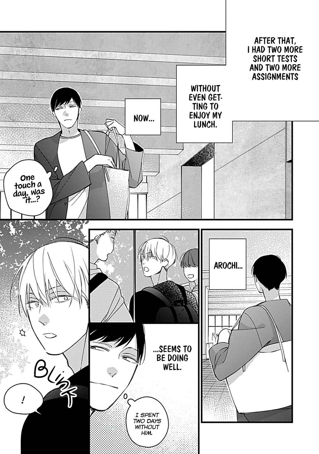 Boku-tachi wa Mada Aoku: Daigaku Nyuugaku-hen Chapter 3 - Page 10