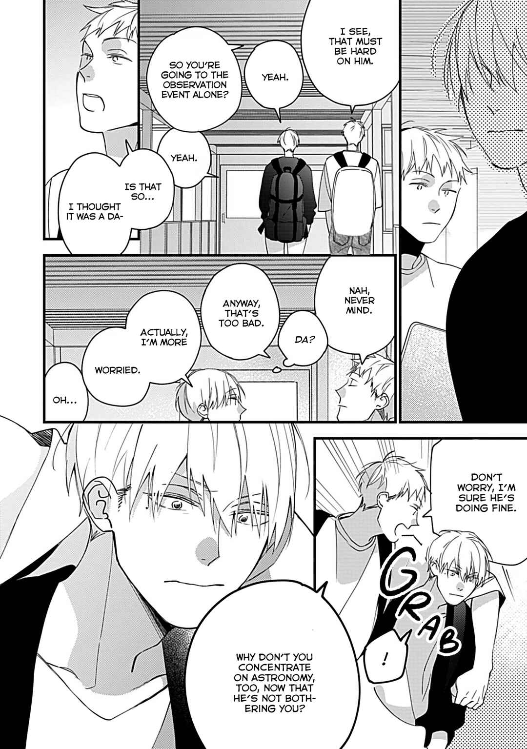 Boku-tachi wa Mada Aoku: Daigaku Nyuugaku-hen Chapter 3 - Page 15