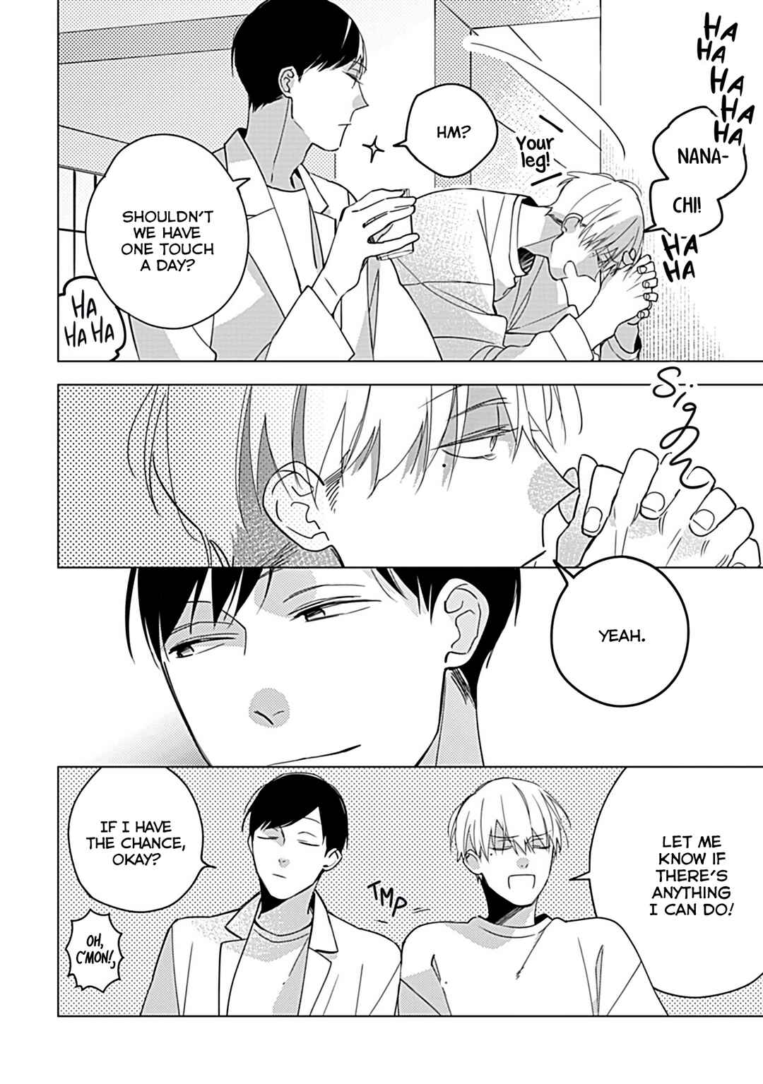 Boku-tachi wa Mada Aoku: Daigaku Nyuugaku-hen Chapter 3 - Page 9