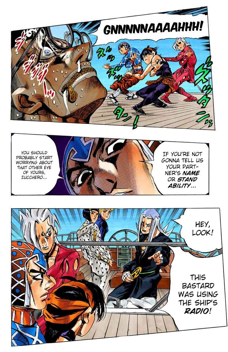 JoJo no Kimyou na Bouken: Part 5 - Ougon no Kaze Color-ban Chapter 23 - Page 11