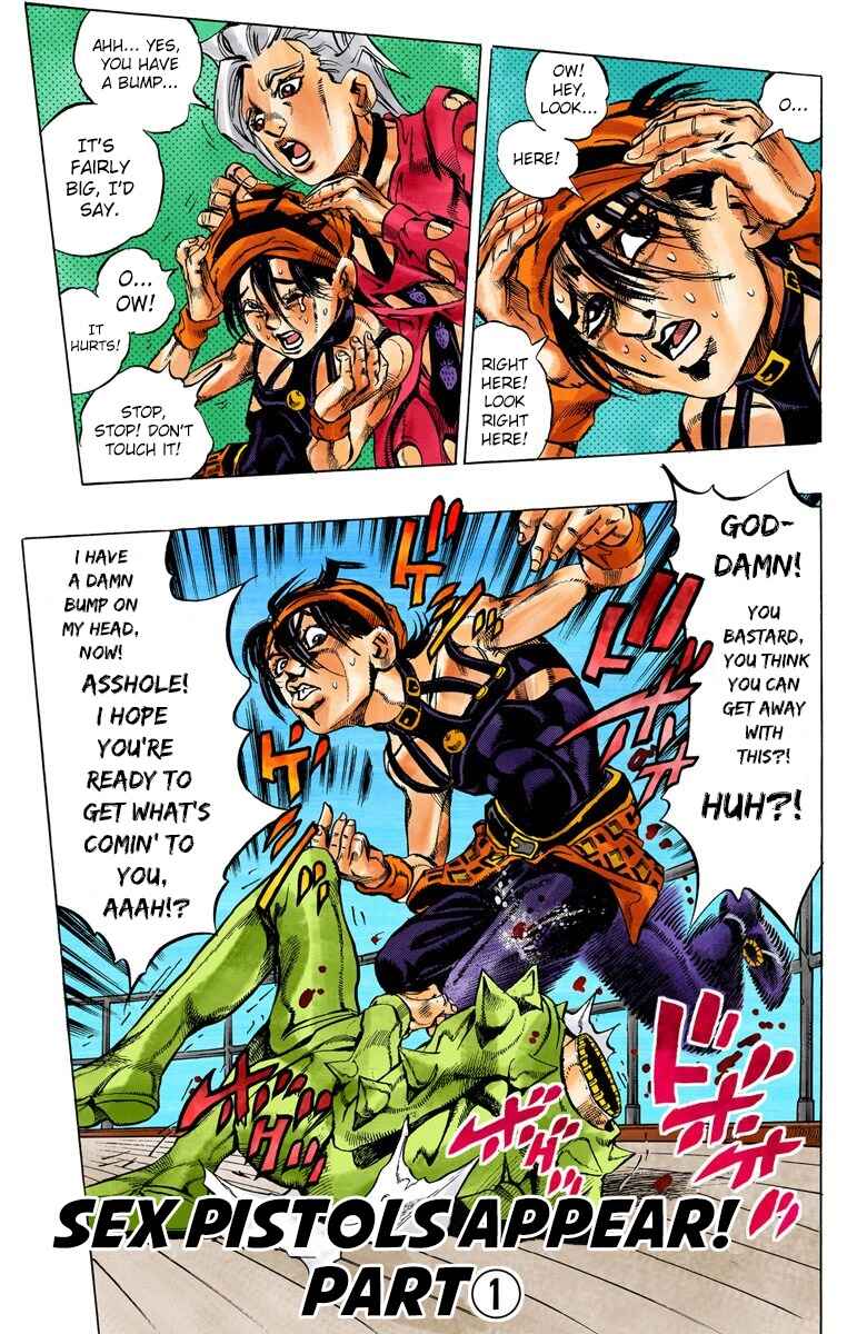 JoJo no Kimyou na Bouken: Part 5 - Ougon no Kaze Color-ban Chapter 23 - Page 2