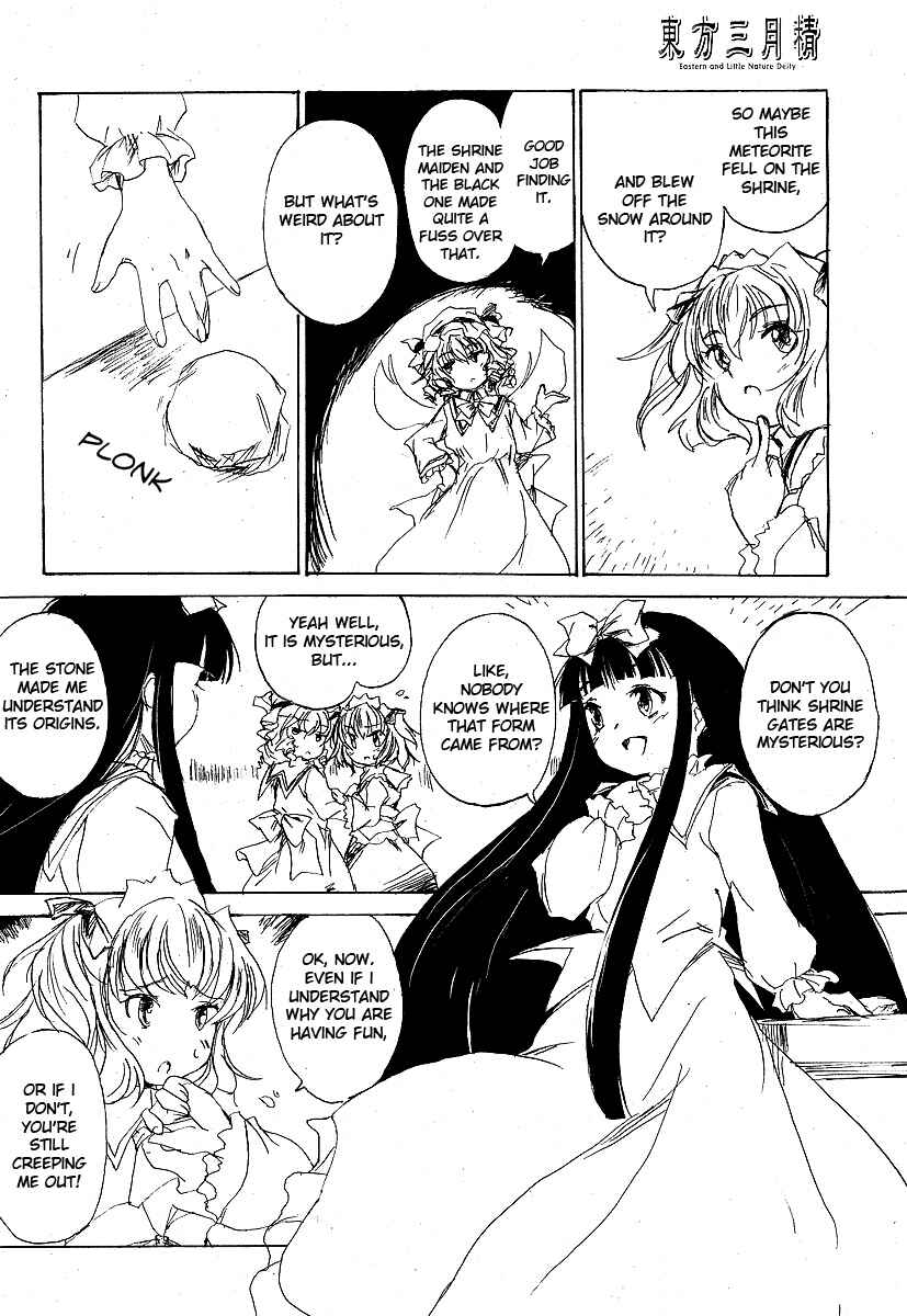 Touhou Sangetsusei: Eastern and Little Nature Deity Chapter 4 - Page 10