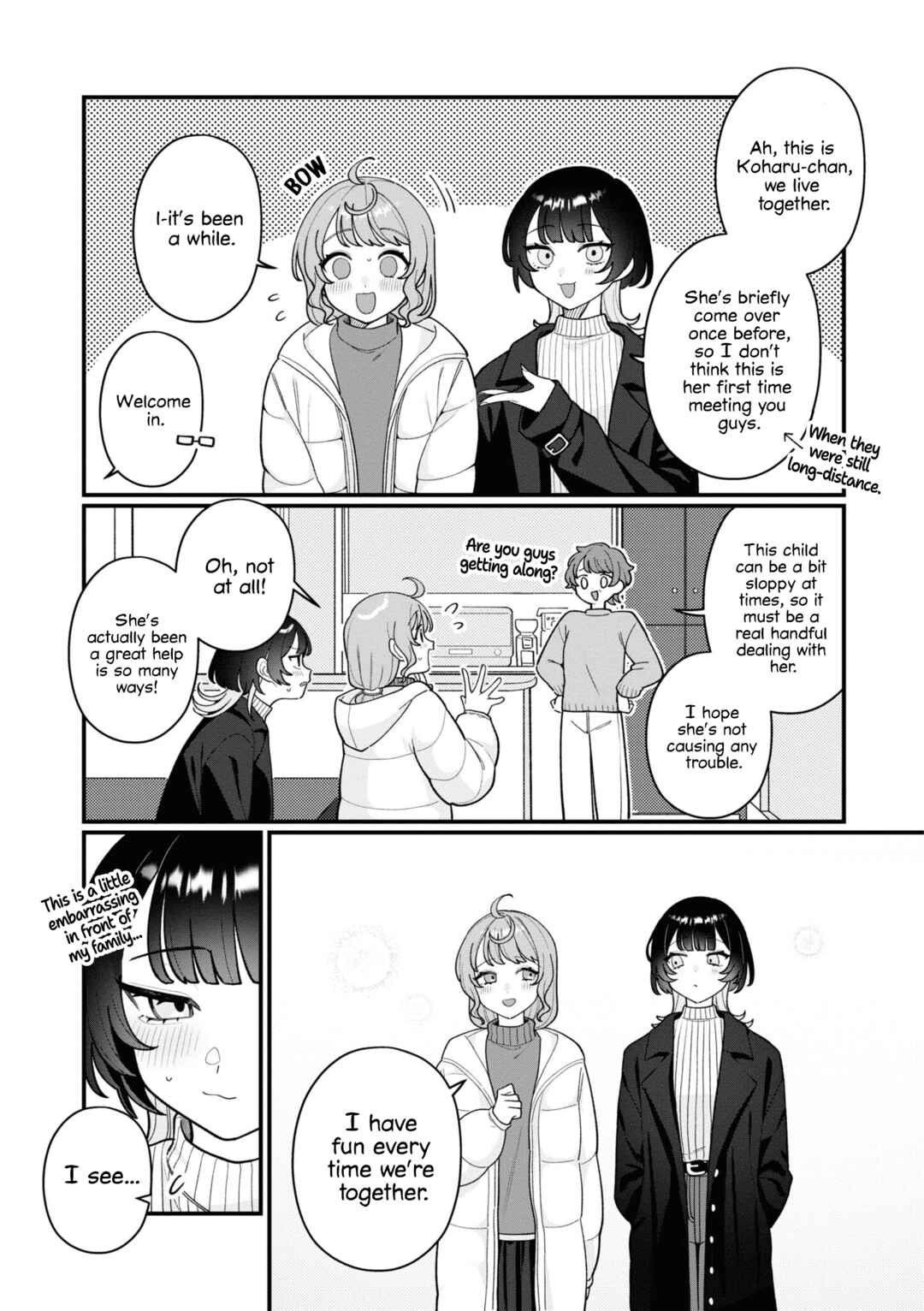 Koharu to Minato: Watashi no Partner wa Onnanoko Chapter 18 - Page 15