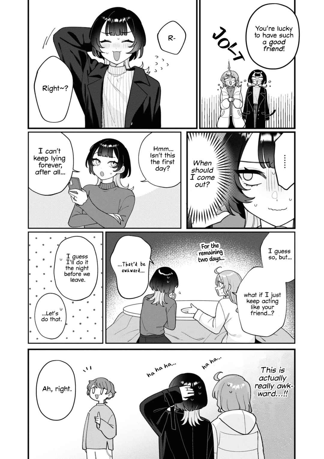 Koharu to Minato: Watashi no Partner wa Onnanoko Chapter 18 - Page 16