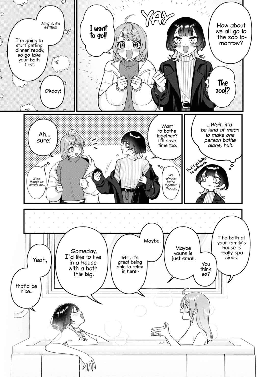 Koharu to Minato: Watashi no Partner wa Onnanoko Chapter 18 - Page 17
