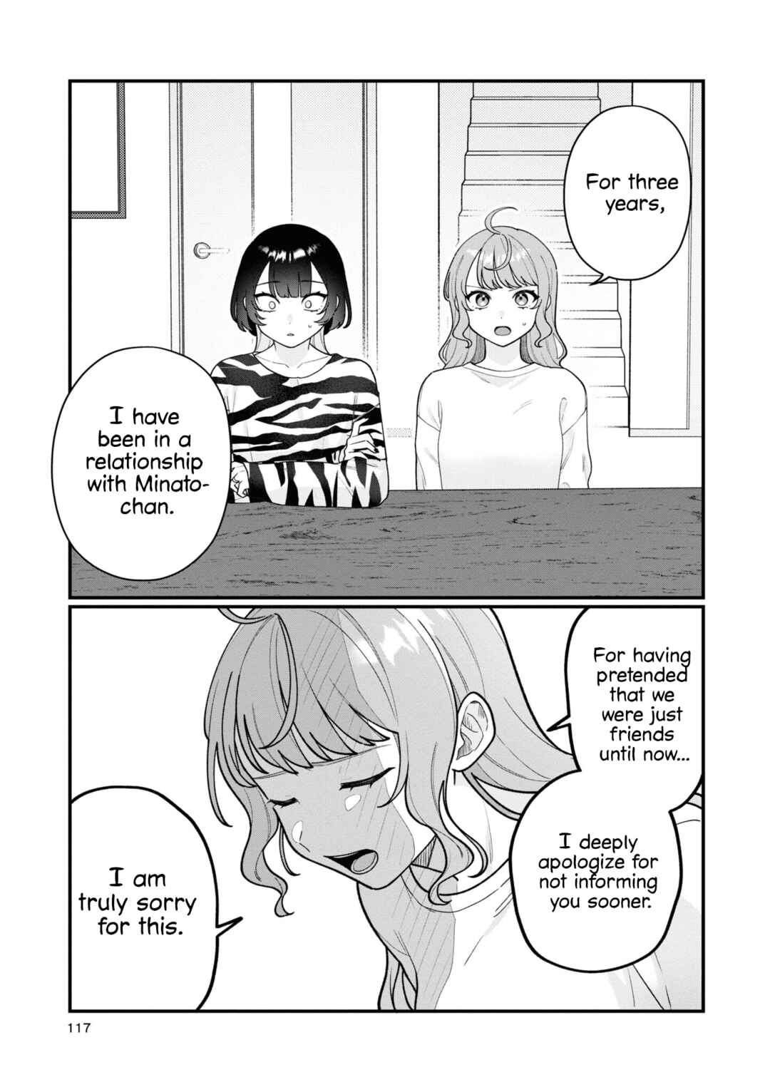 Koharu to Minato: Watashi no Partner wa Onnanoko Chapter 18 - Page 23